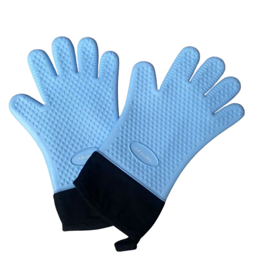 Guante de Silicona Celeste
