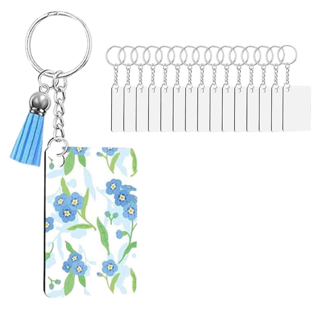 Llaveros Sublimables - Pack de 10 unidades