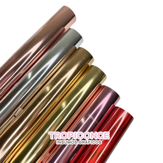 Vinilo Texil Foil Metalizado