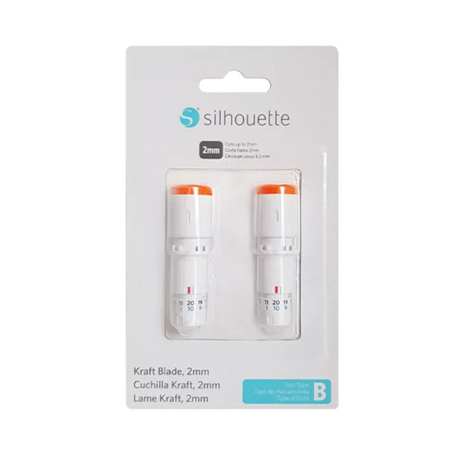 Cuchilla Silhouette Kraft 2mm (Cameo 4 y Portrait 3) tipo B