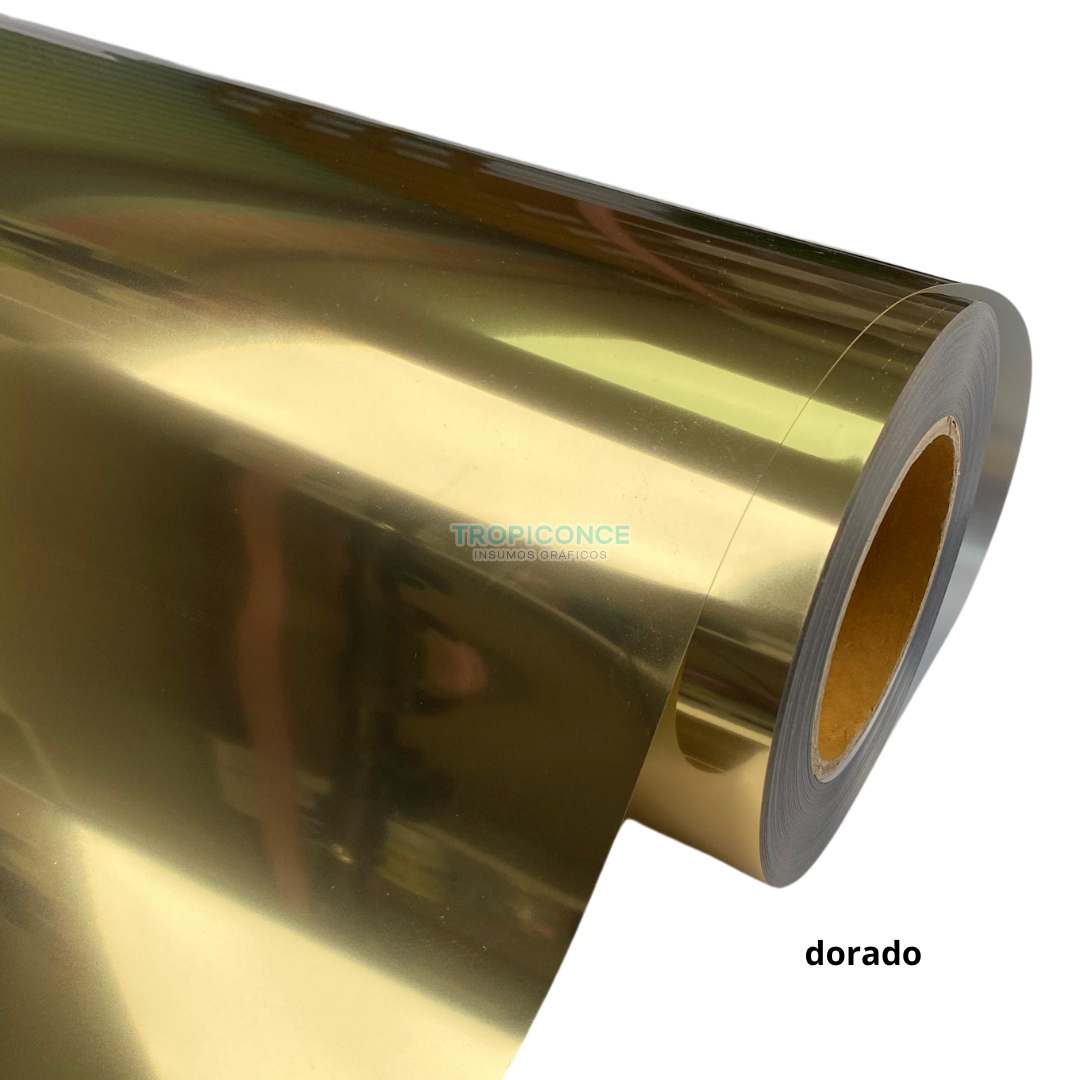 Vinilo Texil Foil Metalizado
