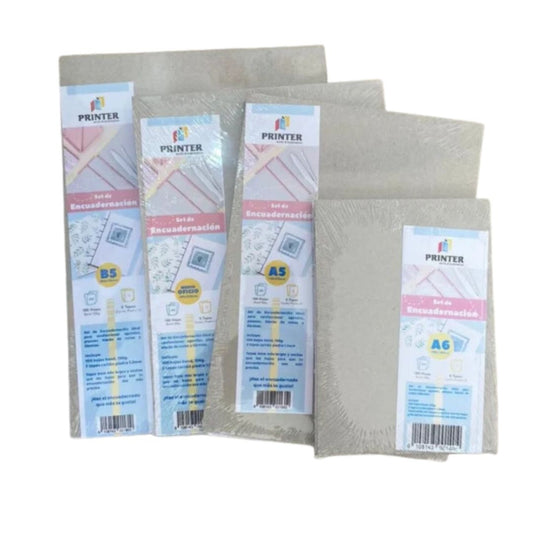 Kit de Encuadernación Bond 106 + Tapas