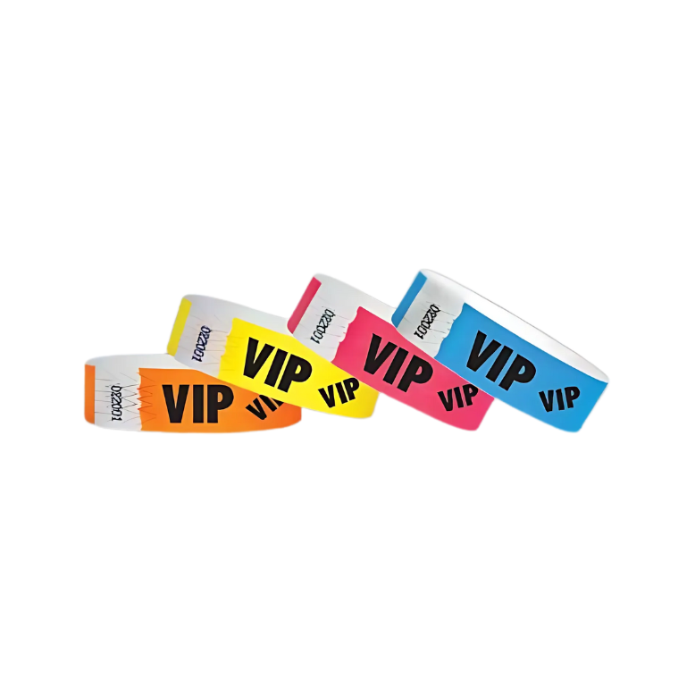 Pulseras Tyvek para Eventos y Actividades - 100 Unid