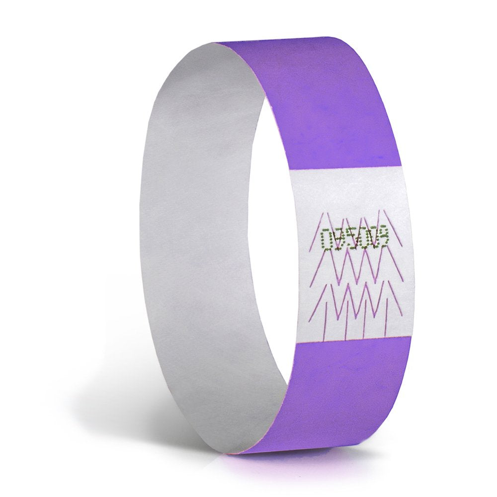 Pulseras Tyvek para Eventos y Actividades - 100 Unid