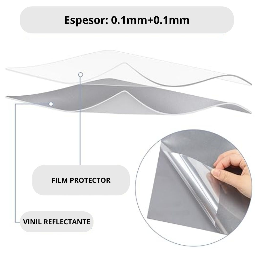 Vinilo Textil Reflectante