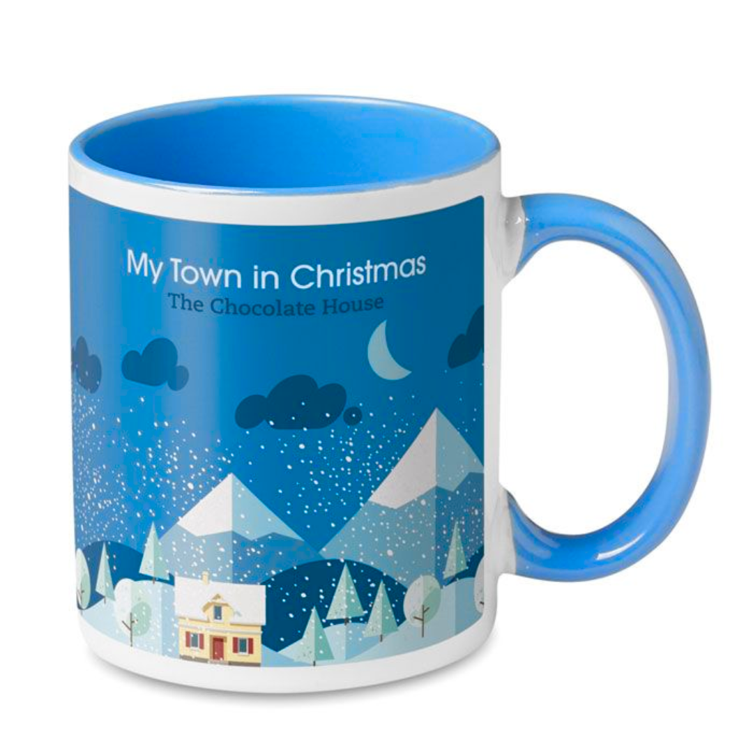 Taza Sublimable Interior y Mango de Color