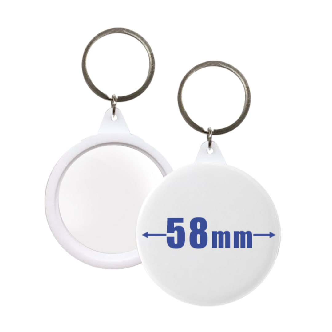 Chapita Espejo 56 y 58mm - 25 Unidades