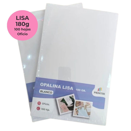 Opalina Lisa y Tela Texturizada