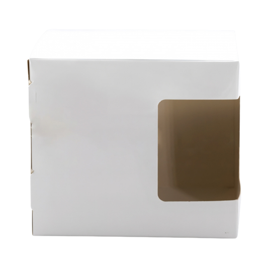 Caja para Tazones con Visor Sublimables - Pack x10 Und