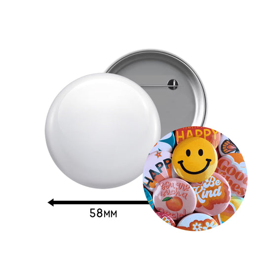 Chapita Alfiler - 100 Unid