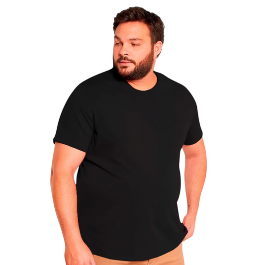 Polera Manga Corta Adulto 3XL - 100% Algodón