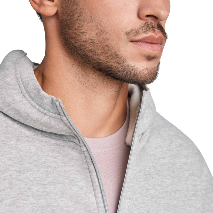 Polerón Canguro con Cierre Unisex