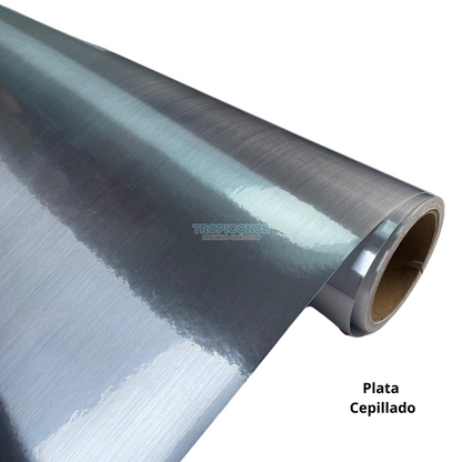Vinilo Adhesivo Decorativo Metalizado
