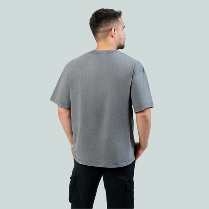 Polera Oversized Acid Wash