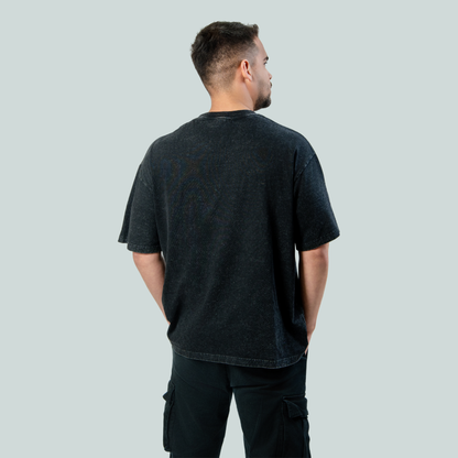Polera Oversized Acid Wash