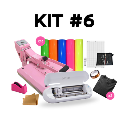 ESTAMPADORA PLANA 38X38 + PLOTTER PORTRAIT 4 E INSUMOS