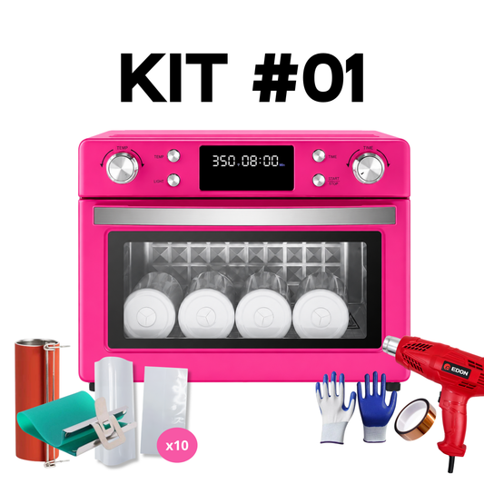 Kit inicial Botellas, tazas, llaveros y más #01