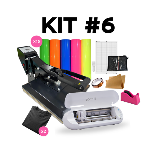 ESTAMPADORA PLANA 38X38 + PLOTTER PORTRAIT 4 E INSUMOS ((BAJO RESERVA))