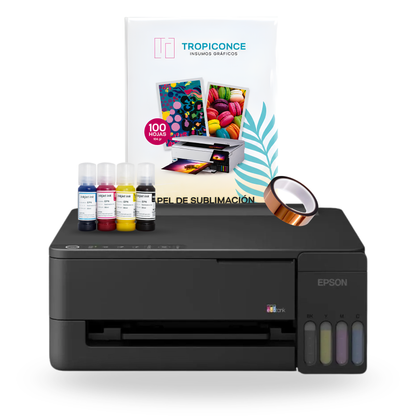Impresora EcoTank Inalámbrica Epson L1350 - Adaptada a Sublimación