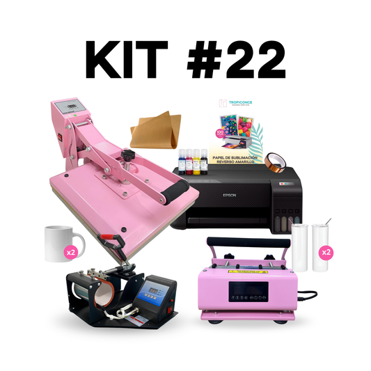 Kit inicial Poleras, Tazas y Botellas #22