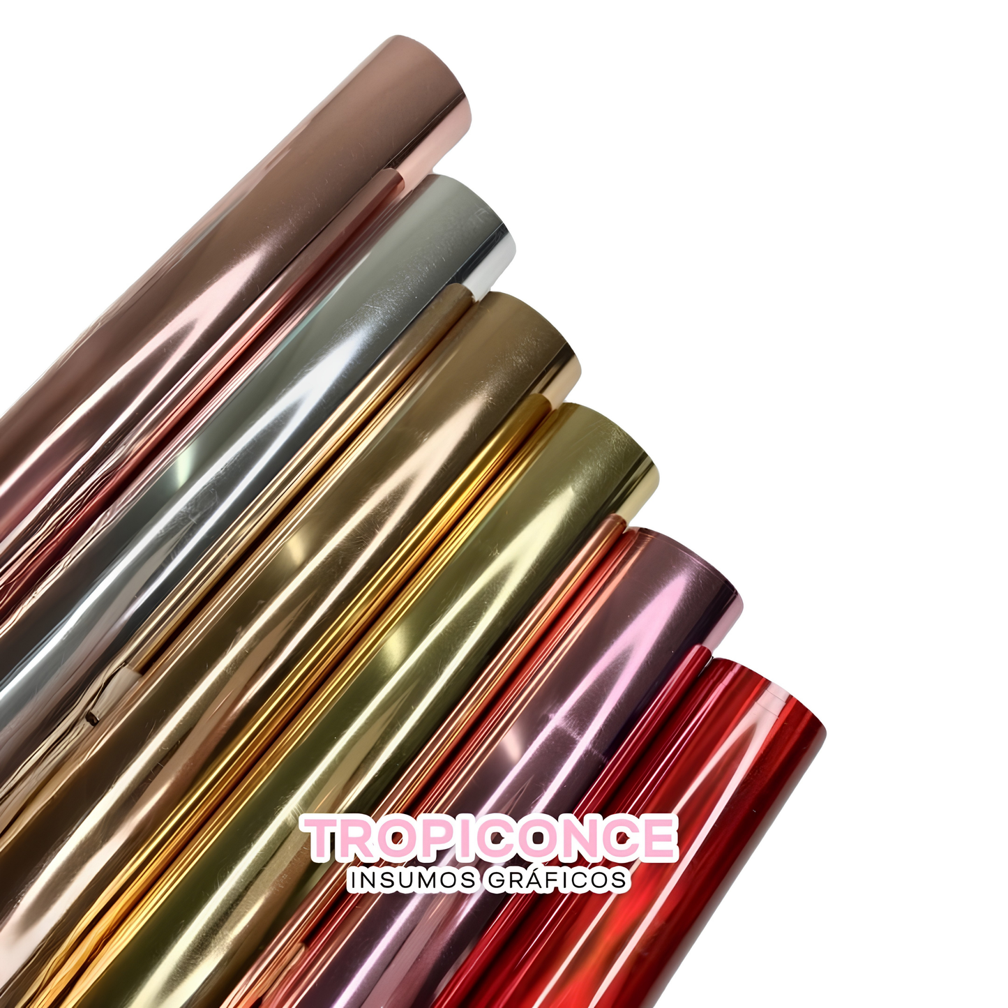 Vinilo Texil Foil Metalizado
