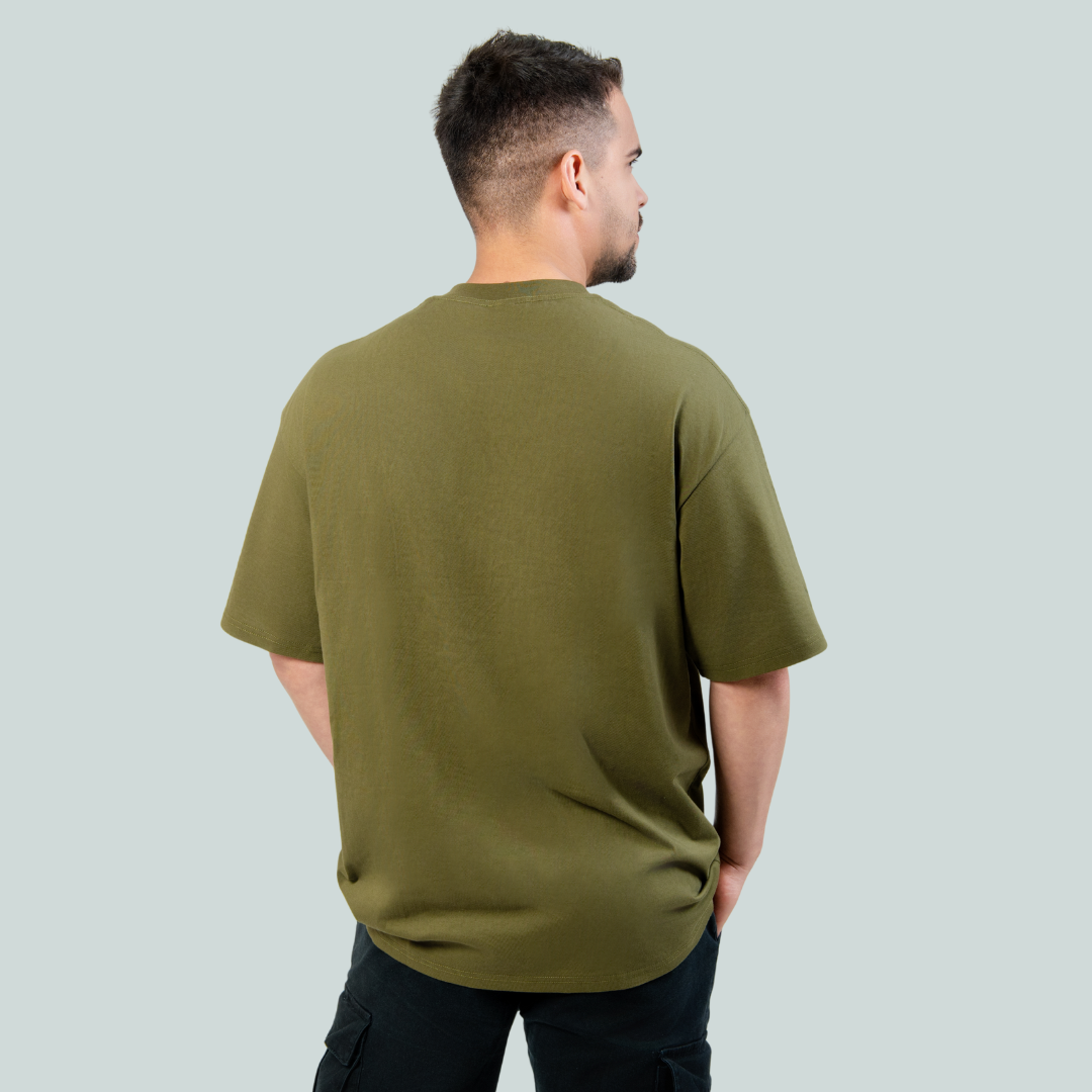 Polera Oversized Colores Lisos