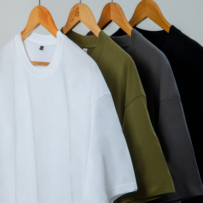 Polera Oversized Colores Lisos