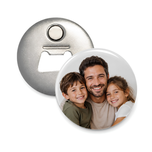 Chapita Destapador Imán 58 mm –  100 Uds