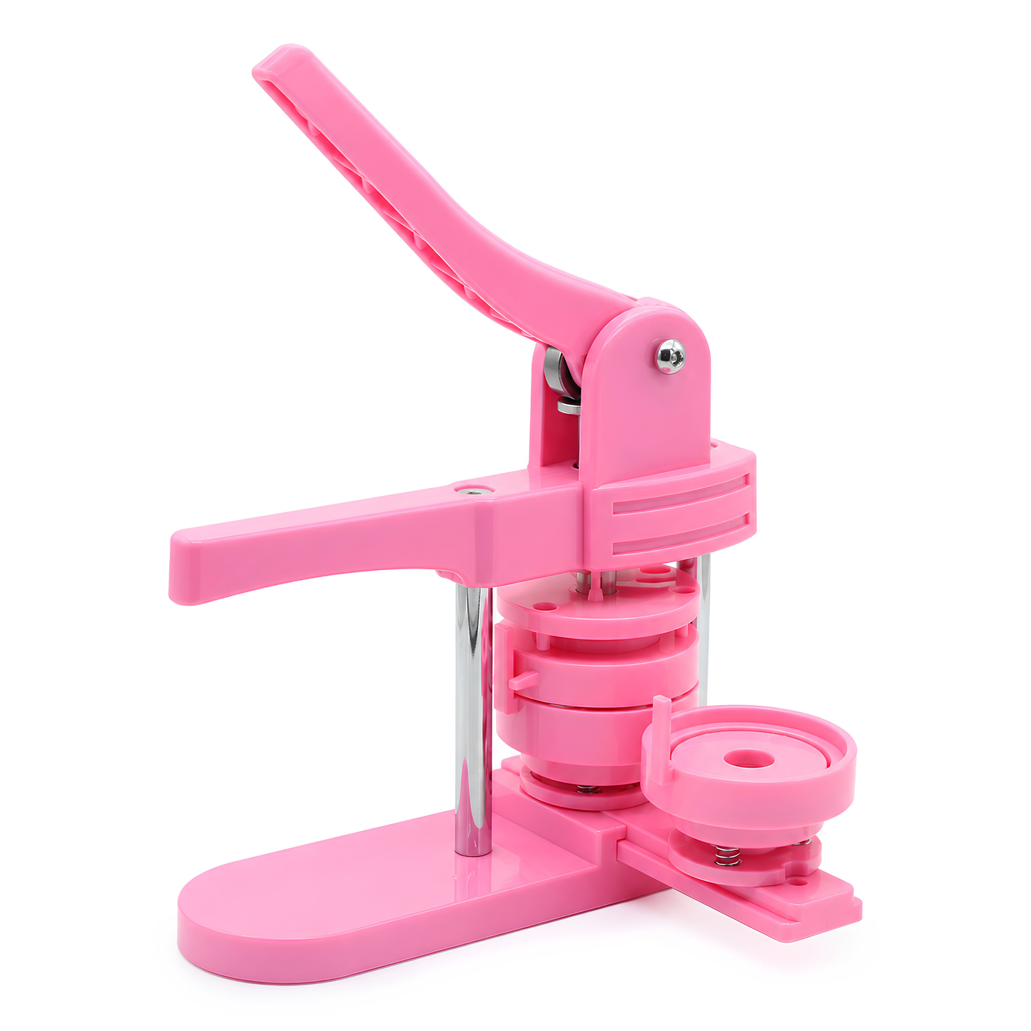 Maquina de Chapitas Básica ABS + Matriz 37mm + Insumos