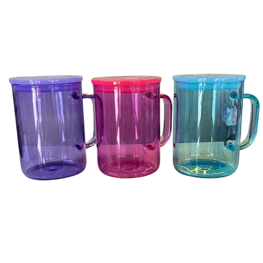 Taza con Tapa Lisa 16 oz - Pack 10 Und