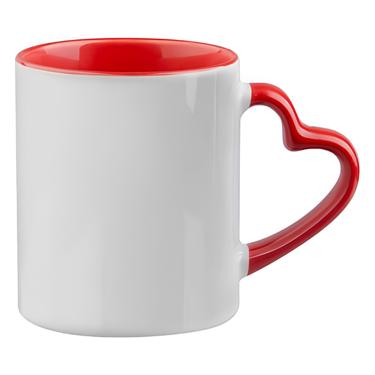 Tazon Asa Corazón Rojo - 11 oz