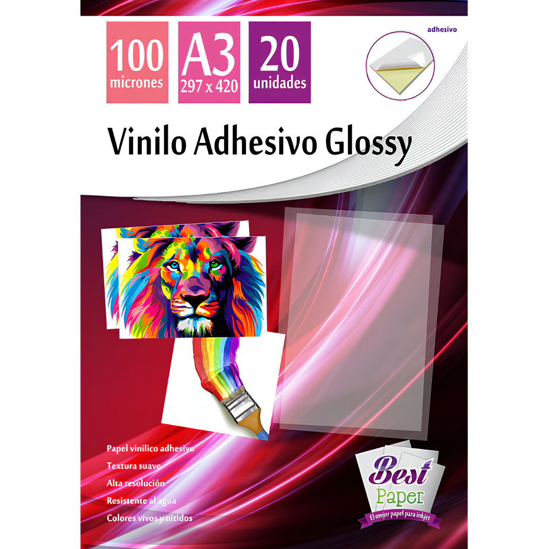 Vinilo PVC Imprimible Resistente al Agua