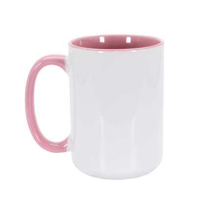Taza Sublimable Interior y Mango de Color