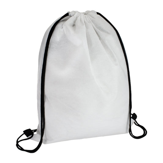Mochila TNT Sublimable Blanca 30X40 cm