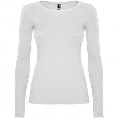 Polera Manga Larga Mujer - 100% Algodón