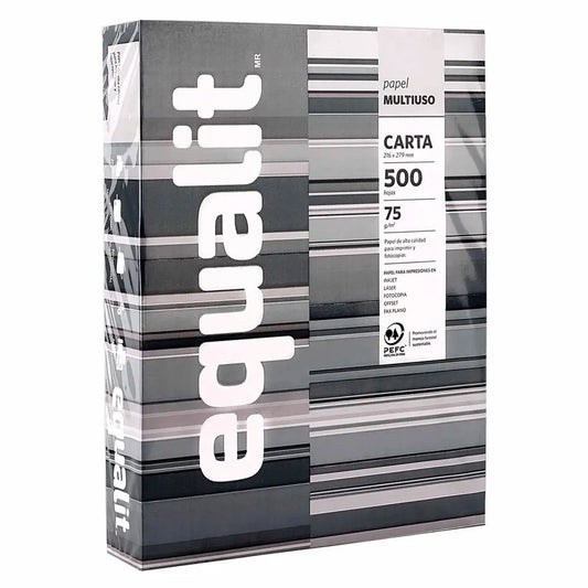 Papel Fotocopia Carta Equalit 75 g - 500 hojas